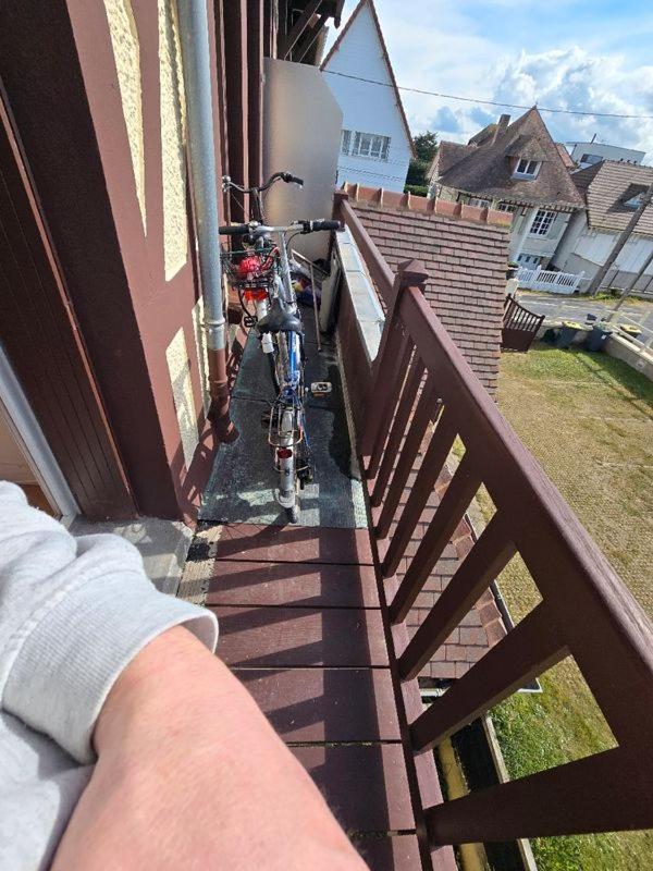Appartement Front De Mer Vue Mer 3 Personnes + 1 Bebe Hermanville-sur-Mer Екстериор снимка