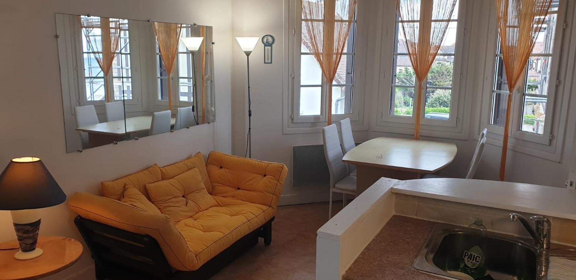 Appartement Front De Mer Vue Mer 3 Personnes + 1 Bebe Hermanville-sur-Mer Екстериор снимка